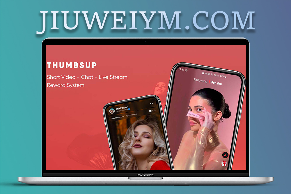 新版仿海外TikTok抖音APP源码-ThumbsUp短视频直播APP源码/抖音短视频源码附带搭建教程文档
