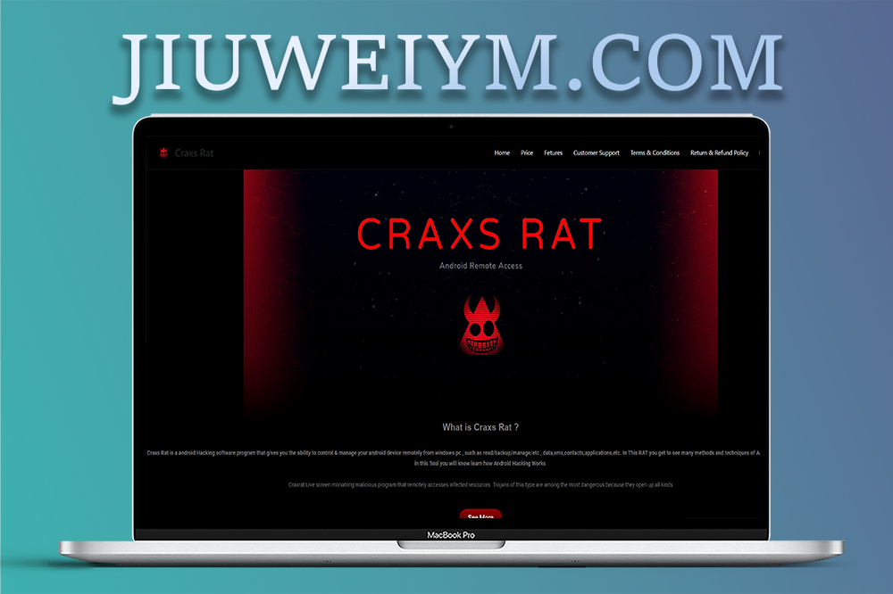 最新版本Craxs Rat安卓手机远程控制软件/Craxs Rat破解版下载/最新远控软件/附带视频教程授权