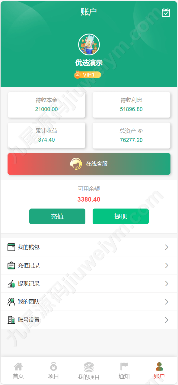 【优选代售】独家vue海外八国语言新能源产业投资理财系统 8 1