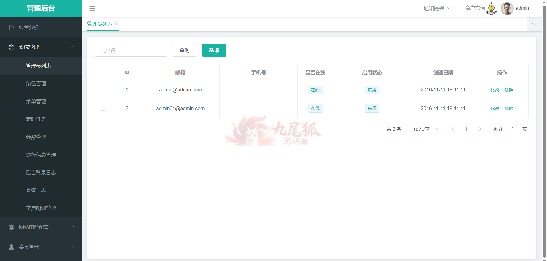 后台2